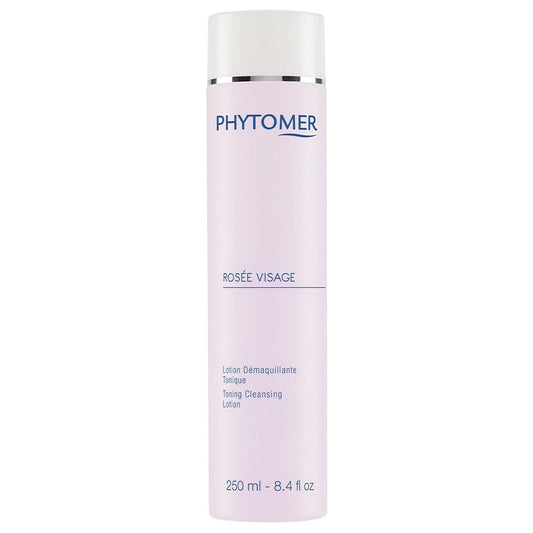 PHYTOMER Rosée Visage Gesichtsreinigungslotion | All-in-One Reiniger, Make-up-Entferner & Toner | Sanfte, alkoholfreie Formel mit Rosenwasser für weiche, geschmeidige Haut (250 ml)