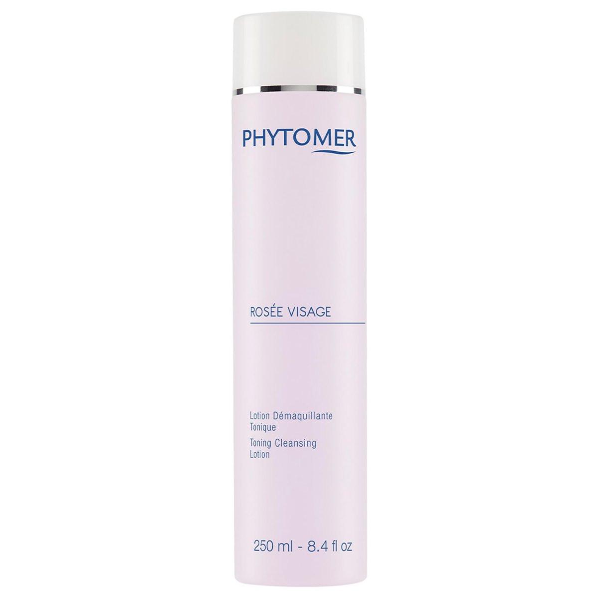 PHYTOMER Rosée Visage Gesichtsreinigungslotion | All-in-One Reiniger, Make-up-Entferner & Toner | Sanfte, alkoholfreie Formel mit Rosenwasser für weiche, geschmeidige Haut (250 ml)