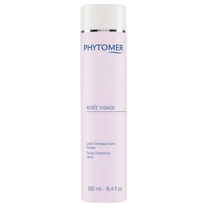 PHYTOMER Rosée Visage Gesichtsreinigungslotion | All-in-One Reiniger, Make-up-Entferner & Toner | Sanfte, alkoholfreie Formel mit Rosenwasser für weiche, geschmeidige Haut (250 ml)
