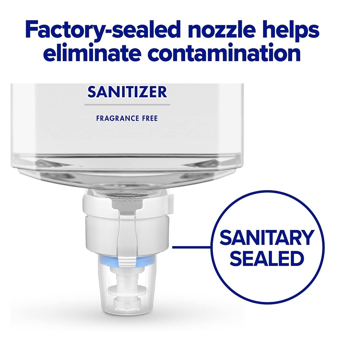 PURELL ES4 Handdesinfektionsspender, manuell, Weiß, kompatibel mit 1200 ml PURELL ES4 Nachfüllpackungen (1 Stück)