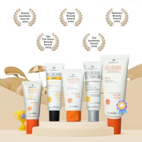 Heliocare 360 Mineral Tolerance Fluid SPF 50 | 50ml – Mineralischer Sonnenschutz für empfindliche Haut