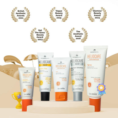 Heliocare 360 Mineral Tolerance Fluid SPF 50 | 50ml – Mineralischer Sonnenschutz für empfindliche Haut