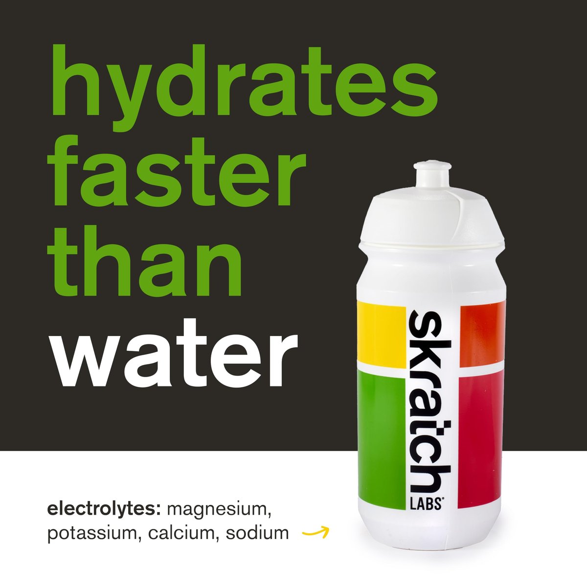 Skratch Labs Hydration Sports Drink Mix – Lemon & Lime – 20 Portionen – Veganes Elektrolyt-Pulver für schnelle Hydration & Ausdauer