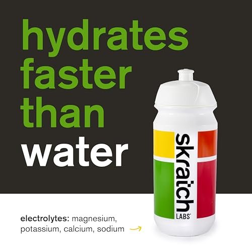 Skratch Labs Hydration Sports Drink Mix – Lemon & Lime – 20 Portionen – Veganes Elektrolyt-Pulver für schnelle Hydration & Ausdauer