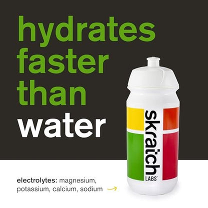 Skratch Labs Hydration Sports Drink Mix – Lemon & Lime – 20 Portionen – Veganes Elektrolyt-Pulver für schnelle Hydration & Ausdauer