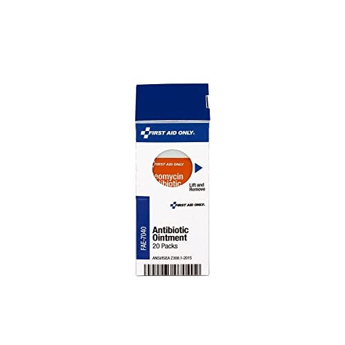 First Aid Only FAE-7040 SmartCompliance Nachfüllpackung Antibiotische Salbe, 20 Beutel