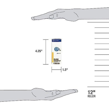 First Aid Only FAE-3010 SmartCompliance Nachfüllpflaster – blaue metallisch detektierbare Pflaster, 1 x 3 Zoll, 25 Stück