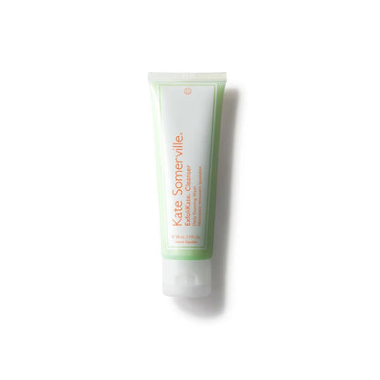 Kate Somerville ExfoliKate Cleanser – Tägliches, peelendes Reinigungsschaum-Gesichtswasser mit Glykolsäure und Milchsäure, sanftes Gesichts-Peeling, Reisegröße, 1,7 Fl Oz