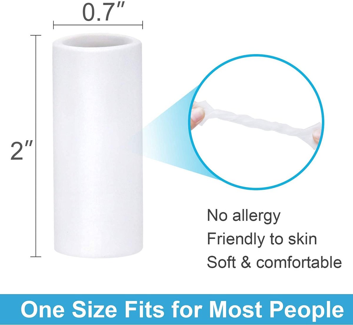 Sumifun Finger Sleeves 8 Stück – Gel Finger Tubes für Arthritis, Triggerfinger, Sport & rissige Finger