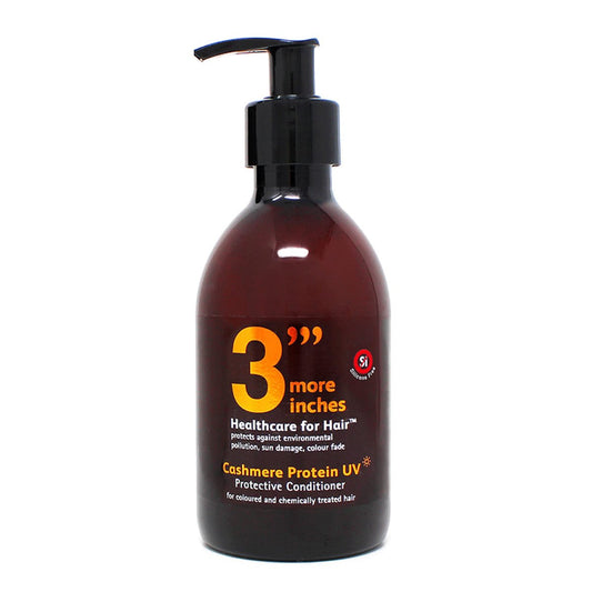 3 More Inches Cashmere Protein UV Protective Conditioner 250ml – Stärkender & reparierender Conditioner mit Protein-Aminosäuren, farbschützend, silikonfrei – Haarpflege von Michael Van Clarke