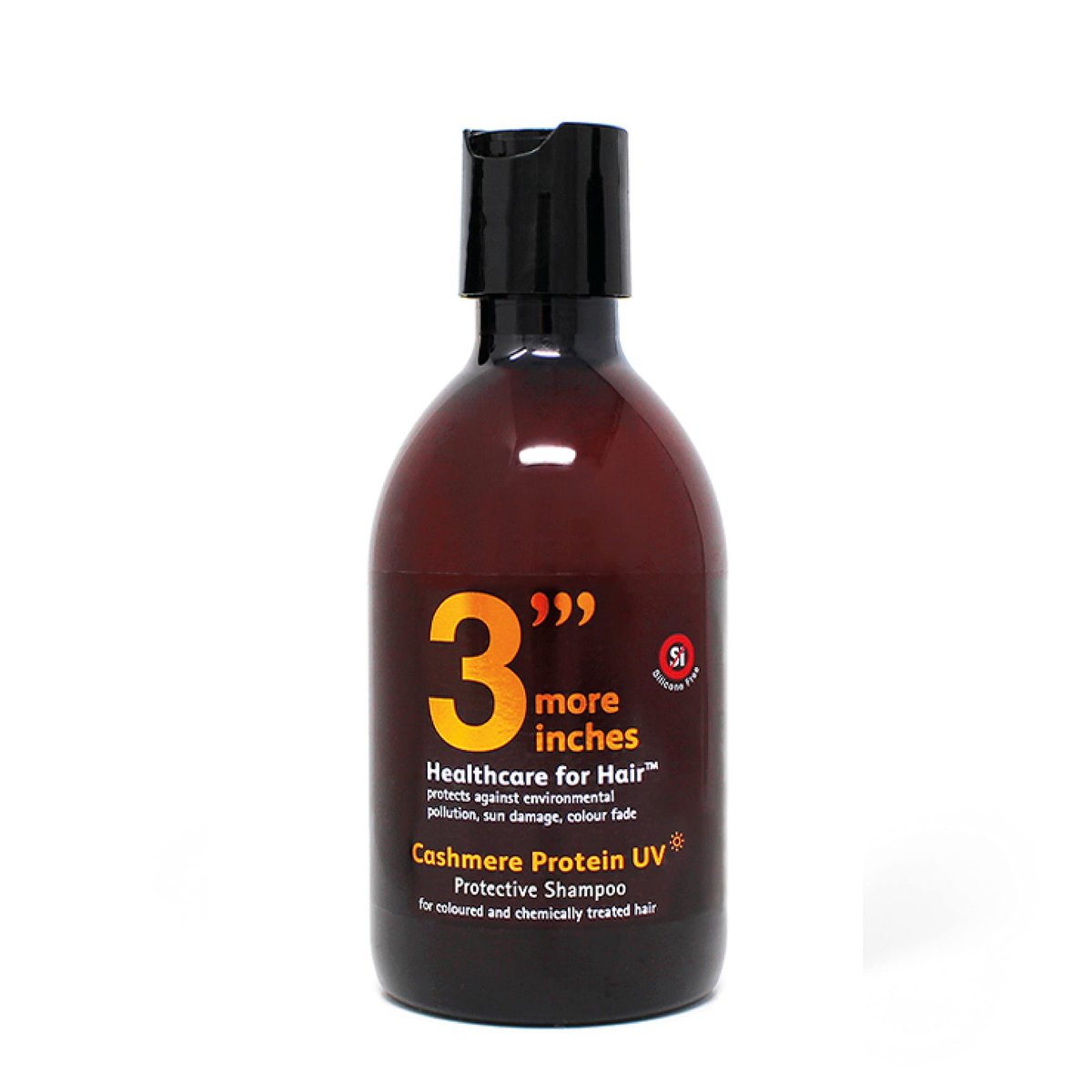 3 More Inches Cashmere Protein UV-Schutz-Shampoo 250ml - Kräftigendes & reparierendes Shampoo mit Protein-Aminosäuren - Farbschutz - Silikonfrei - Haarpflege von Michael Van Clarke