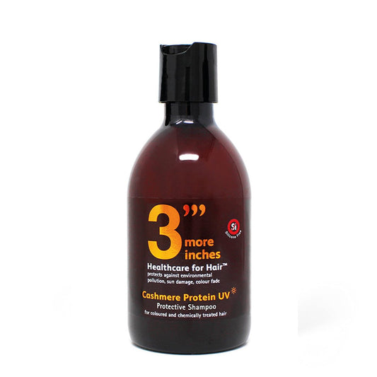3 More Inches Cashmere Protein UV-Schutz-Shampoo 250ml - Kräftigendes & reparierendes Shampoo mit Protein-Aminosäuren - Farbschutz - Silikonfrei - Haarpflege von Michael Van Clarke