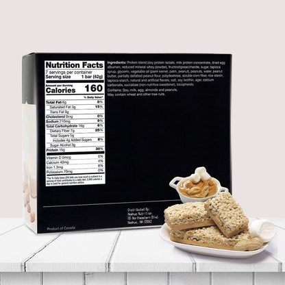 Proti-Thin Fluffy Nutter Proteinriegel – 15g Protein, Low Calorie, Low Carb, Keto-freundlich, 7er Pack