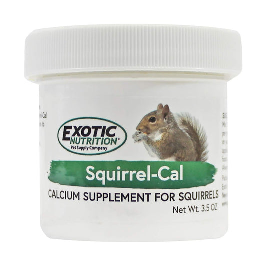 Squirrel-Cal 3,5 oz. – Ultrafeines Pulver-Kalziumpräparat für Eichhörnchen