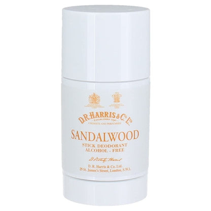 D.R. Harris Sandalwood Stick Deodorant 75g - Natürlicher Deodorant-Stick mit Sandelholzduft