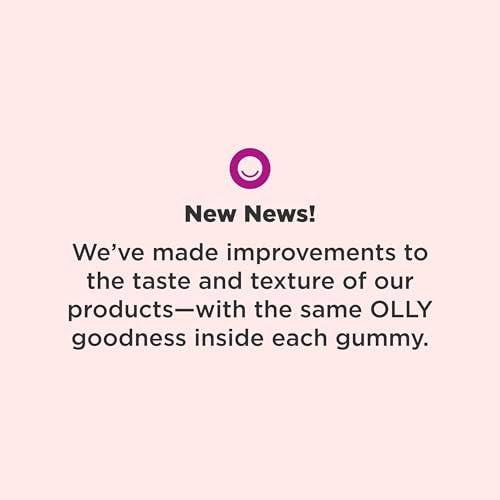 OLLY Teen Girl Multi Gummy – Multivitamin für Haut- und Immunsystemunterstützung mit 15 essenziellen Vitaminen, Biotin, Zink, Calcium – Beerig-Melonen-Geschmack – 70 Gummis (35 Tage Vorrat)