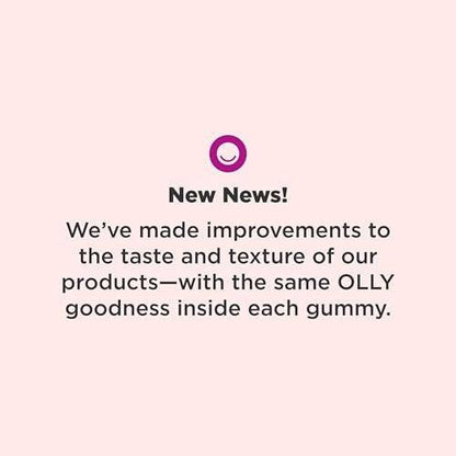 OLLY Teen Girl Multi Gummy – Multivitamin für Haut- und Immunsystemunterstützung mit 15 essenziellen Vitaminen, Biotin, Zink, Calcium – Beerig-Melonen-Geschmack – 70 Gummis (35 Tage Vorrat)