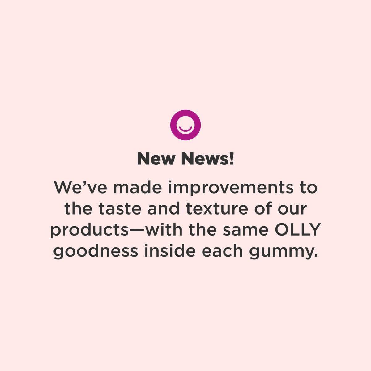 OLLY Teen Girl Multi Gummy – Multivitamin für Haut- und Immunsystemunterstützung mit 15 essenziellen Vitaminen, Biotin, Zink, Calcium – Beerig-Melonen-Geschmack – 70 Gummis (35 Tage Vorrat)