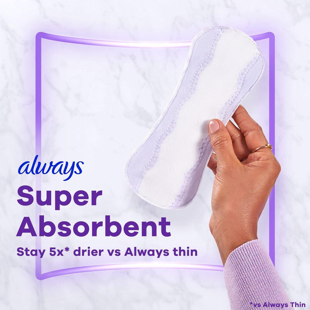 Always Damenbinden Anti-Bunch Xtra Protection Daily Liners, Long, Ungrün, 136 Stück