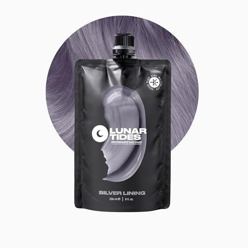 Lunar Tides Semi-Permanent Haarfarbe Silber – 118 ml