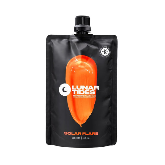 Lunar Tides Semi-Permanent Haarfarbe Solar Flare 118 ml – Leuchtendes Orange für kreative Looks