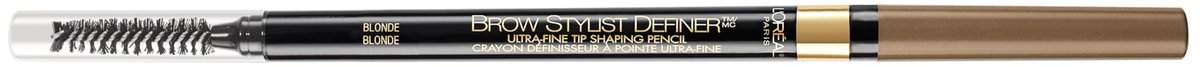 L'Oreal Paris Augenbrauenstift Brow Stylist Definer, wasserfest, ultrafeiner mechanischer Stift, für natürliche Brauen, Braun