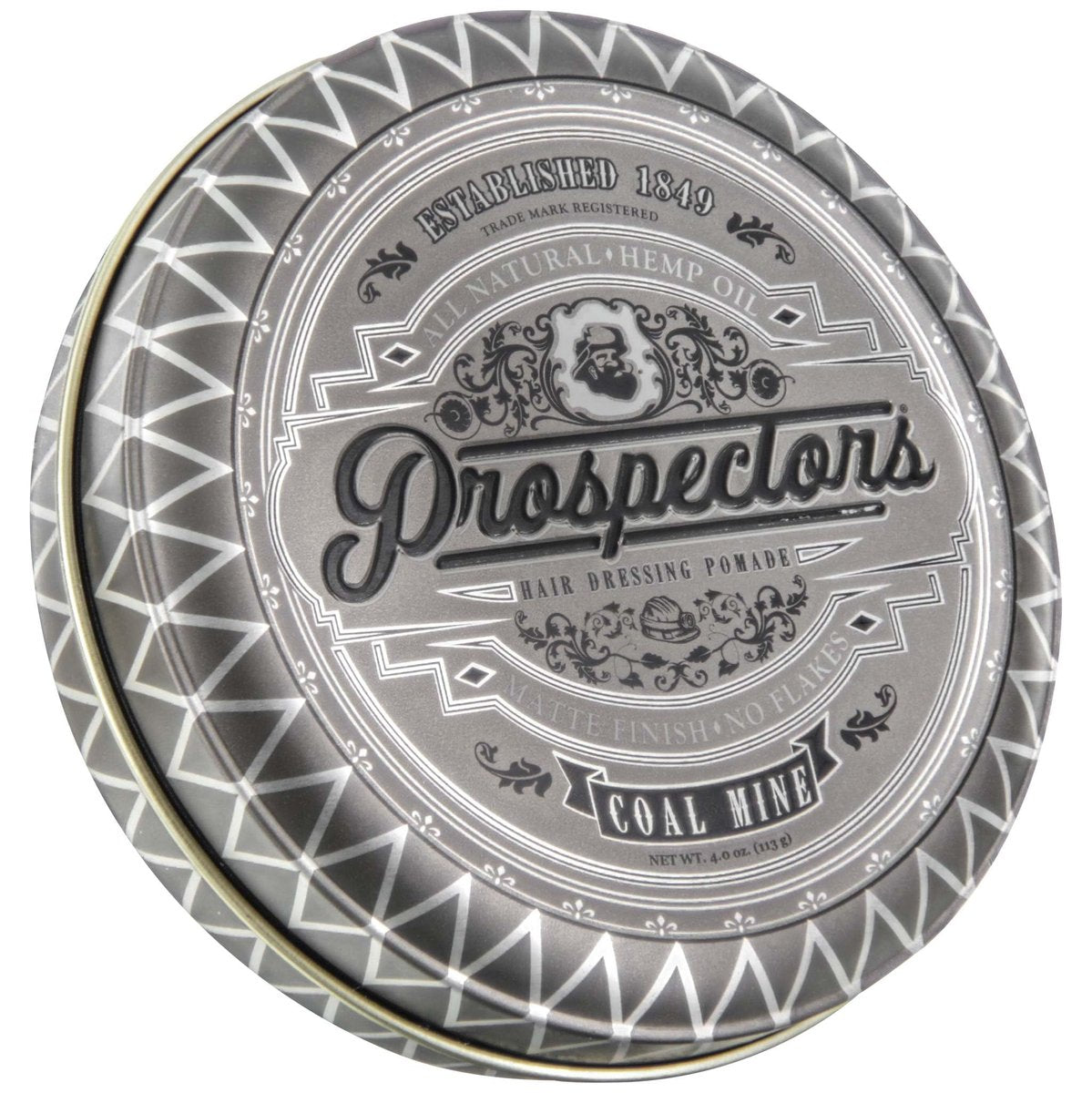Prospectors Pomade Coal Mine Pomade für Männer – 113 g