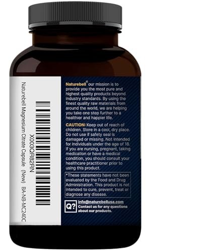 NatureBell CoQ10 200 mg mit PQQ, 240 vegane Kapseln – Stabile, hochabsorbierbare Form – Antioxidantien-Unterstützung für Herz und Energie – Hochdosiertes Coenzym Q10 Supplement
