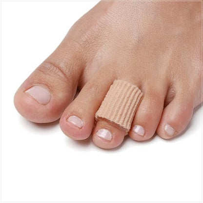 NatraCure Gel Zehenschoner – Wiederverwendbare Zehenkappen für Frauen und Männer, Verbände, Polster, Hüllen für eingewachsene Zehennägel, Hühneraugen, Blasen, Plantarwarzen – 12er-Pack