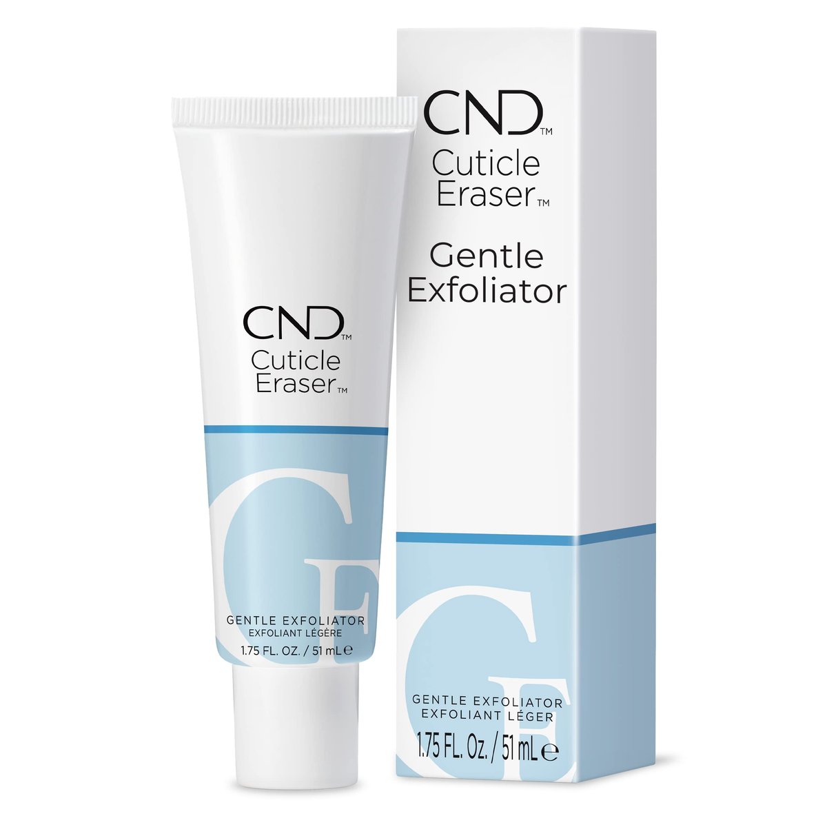 CND Cuticle Eraser Sanfter Peeling-Exfoliator, 0,5 fl oz – Nagelhautentferner