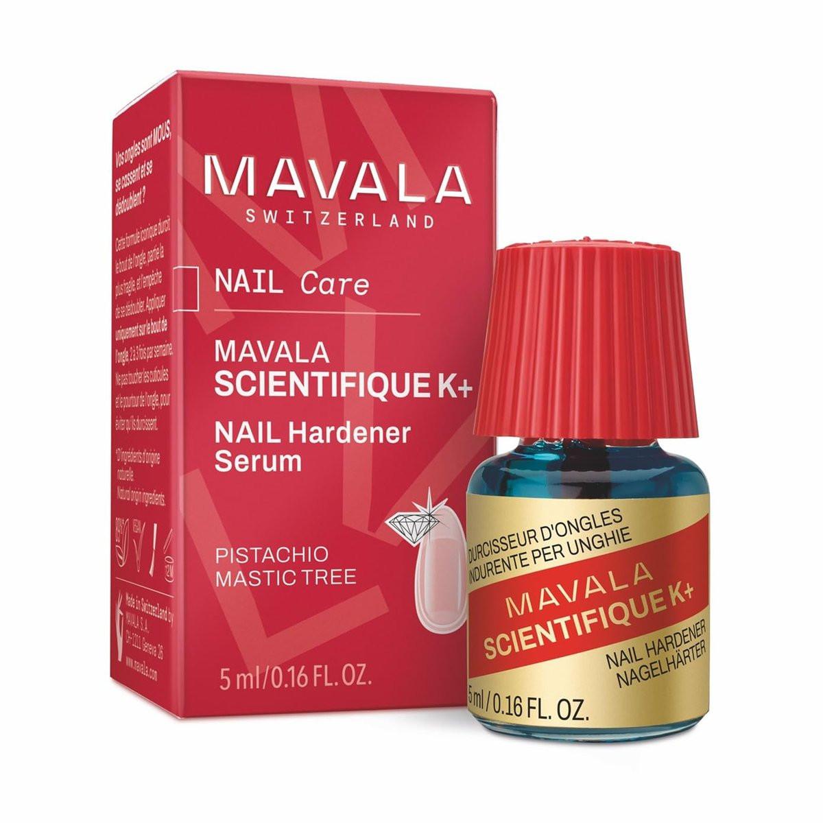 MAVALA Scientifique K+ Keratin Nagelhärter & Stärker – Schützt Nägel vor Bruch und Splitterung, unterstützt natürliche Keratinisierung, Mehrfarbig, 4,7 ml
