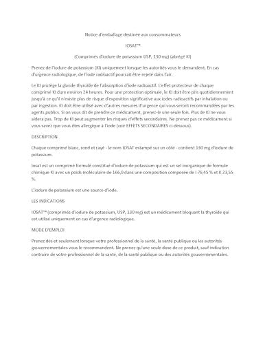 IOSAT Kaliumiodid 14 Tabletten – Jodtabletten für den Notfall
