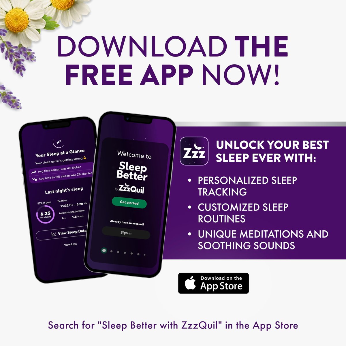 ZzzQuil Pure Zzzs Melatonin Gummis – Einschlafhilfe mit Melatonin 2mg, Kamille & Lavendel für Erwachsene, Wildberry-Vanille-Geschmack, 24 Stück