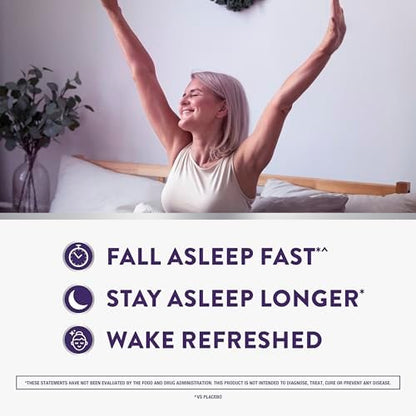 ZzzQuil Pure Zzzs Melatonin Gummis – Einschlafhilfe mit Melatonin 2mg, Kamille & Lavendel für Erwachsene, Wildberry-Vanille-Geschmack, 24 Stück