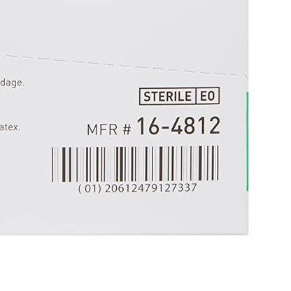 McKesson Pflaster, steril, Stoff, rund, 1 Zoll, 100 Stück, 1 Packung - hautfarben