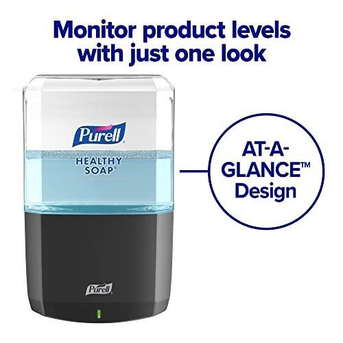 PURELL HEALTHY SOAP 0,5 % BAK Antimikrobieller Schaum, leicht parfümiert, 1200 ml Nachfüllpackung für PURELL ES8 Automatik-Seifenspender (2er-Pack) – 7779-02 – Hergestellt von GOJO, Inc.