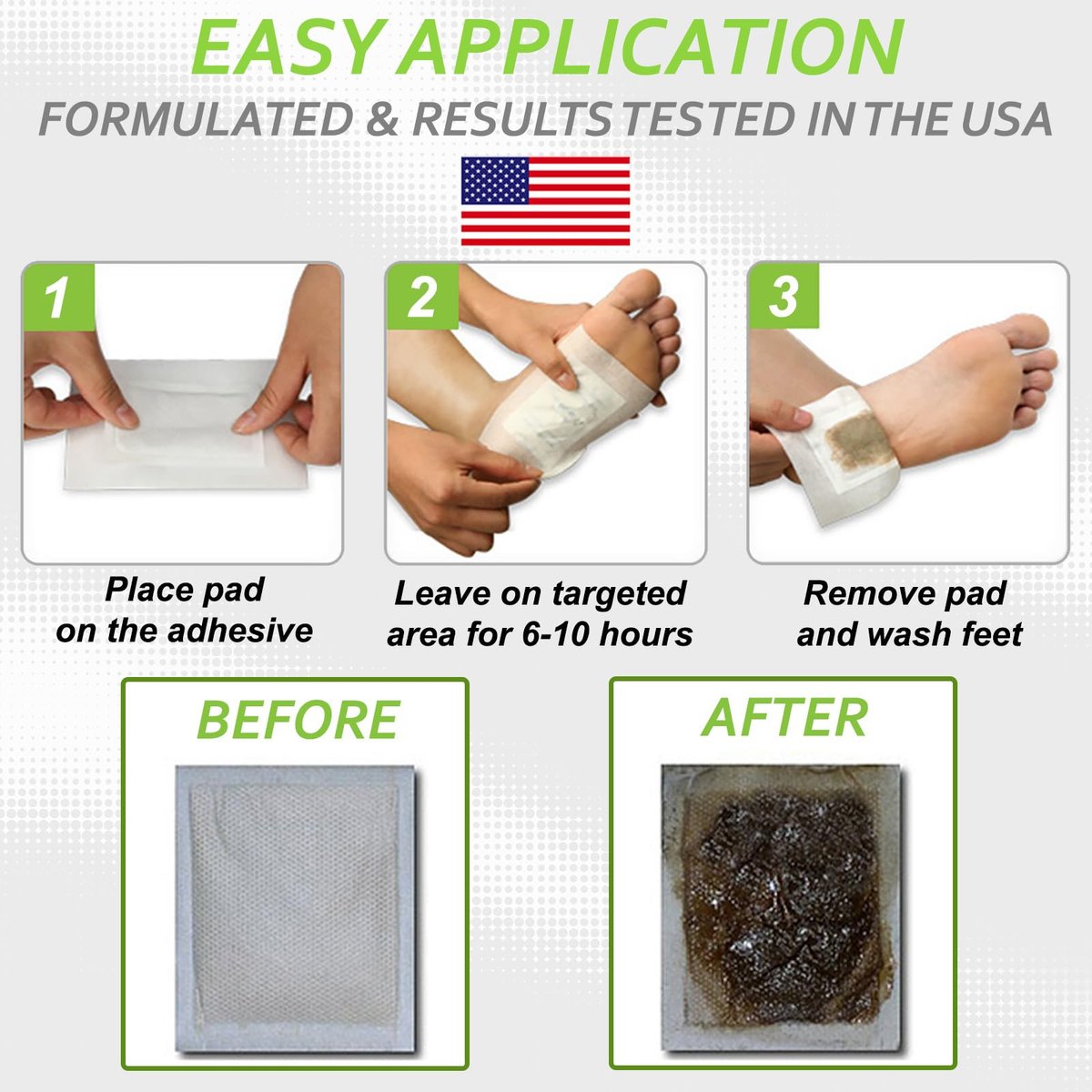 Dr. Entre's Fußpads: Premium natürliche Lavendel- und Rosen-Fußpflaster | 10er Pack
