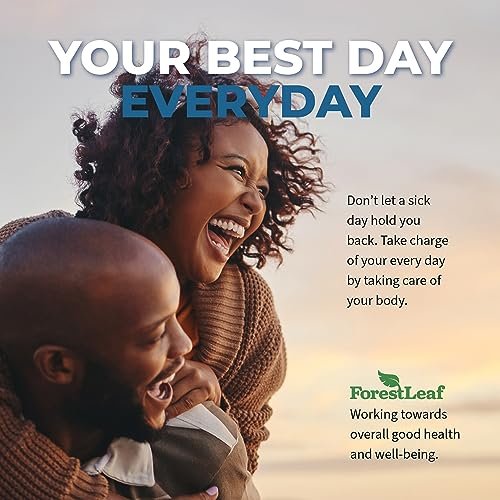 ForestLeaf Vitamin D3 50.000 IE | Hochdosiertes Vitamin D für Knochen, Immunsystem & Zähne | Wochenkapseln, 120 Kapseln, 2-Jahres-Vorrat