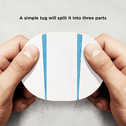 SIMPATCH Universal Klebepflaster (25er-Pack) - Wasserdichtes CGM-Pflaster (Schwarz)