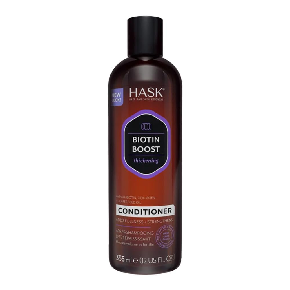 Hask Biotin Boost Thickening Conditioner 12 Fl Oz – Kräftigende Pflege für feines Haar