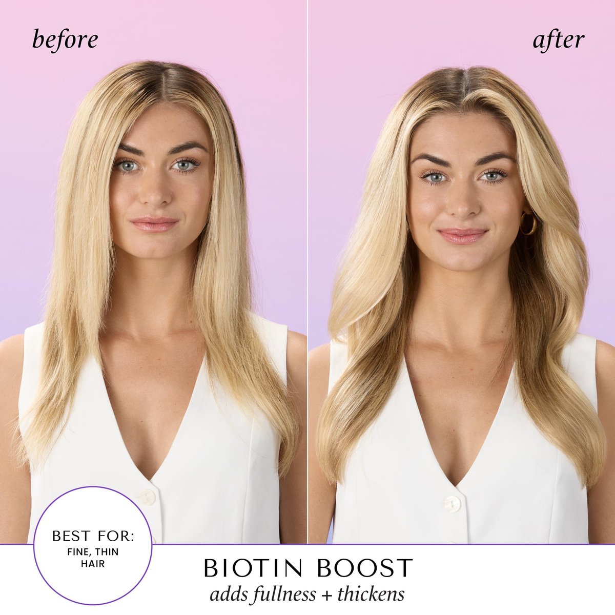 Hask Biotin Boost Thickening Conditioner 12 Fl Oz – Kräftigende Pflege für feines Haar