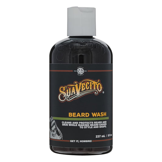 Suavecito Beard Wash – Reinigende und pflegende Bartseife für Männer (237 ml)