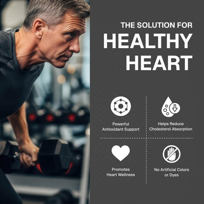 Weider Rote Hefe Reis Plus – Pflanzliches Nahrungsergänzungsmittel für die Herzgesundheit – mit Phytosterolen & Mikroalgen – 120 Kapseln