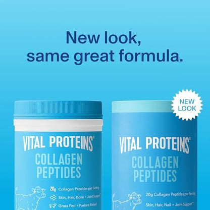 Vital Proteins Kollagenpeptide Pulver - Ungezuckert, 7 Portionen für Haut, Haare, Nägel und Gelenke