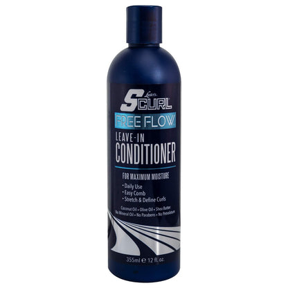 Luster's SCurl Free Flow Leave-In Conditioner – Pflegender Leave-In Conditioner für lockiges Haar ohne Ausspülen