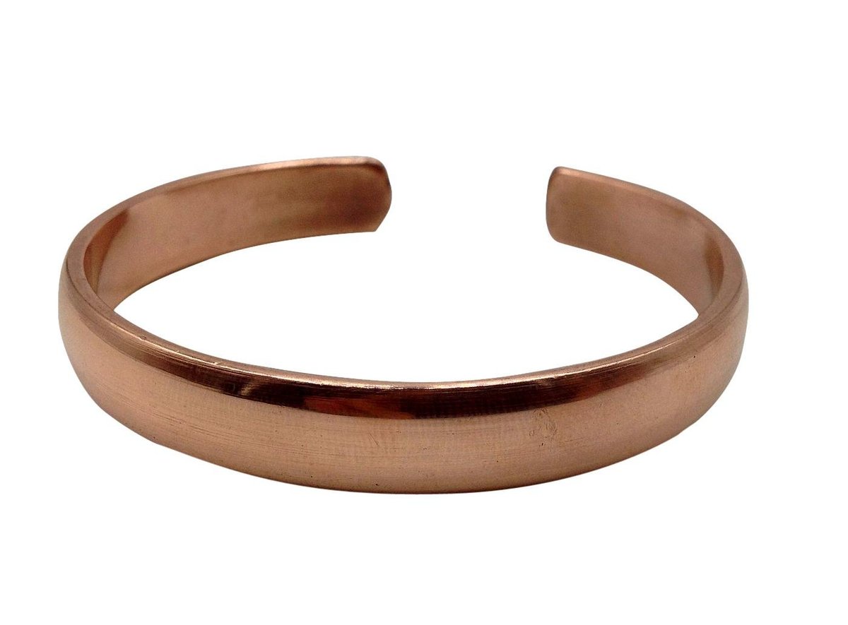 Healing Lama™ Handgeschmiedetes 100% Kupferarmband – Unisex, massives und hochreines Kupfer