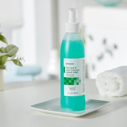 McKesson Perineal Hautreiniger, 8 oz [1er Pack] Spülfreier Körperreiniger für Inkontinenz- oder Stomaversorgung, Kräuterduft