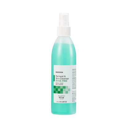 McKesson Perineal Hautreiniger, 8 oz [1er Pack] Spülfreier Körperreiniger für Inkontinenz- oder Stomaversorgung, Kräuterduft