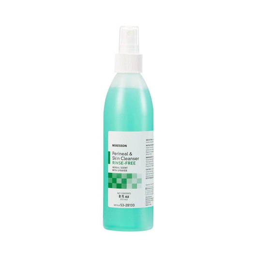 McKesson Perineal Hautreiniger, 8 oz [1er Pack] Spülfreier Körperreiniger für Inkontinenz- oder Stomaversorgung, Kräuterduft
