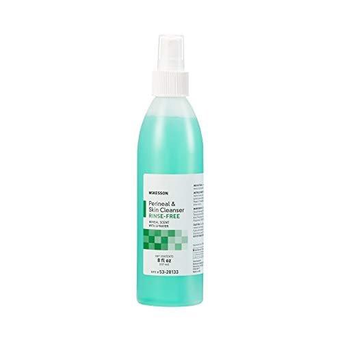 McKesson Perineal Hautreiniger, 8 oz [1er Pack] Spülfreier Körperreiniger für Inkontinenz- oder Stomaversorgung, Kräuterduft